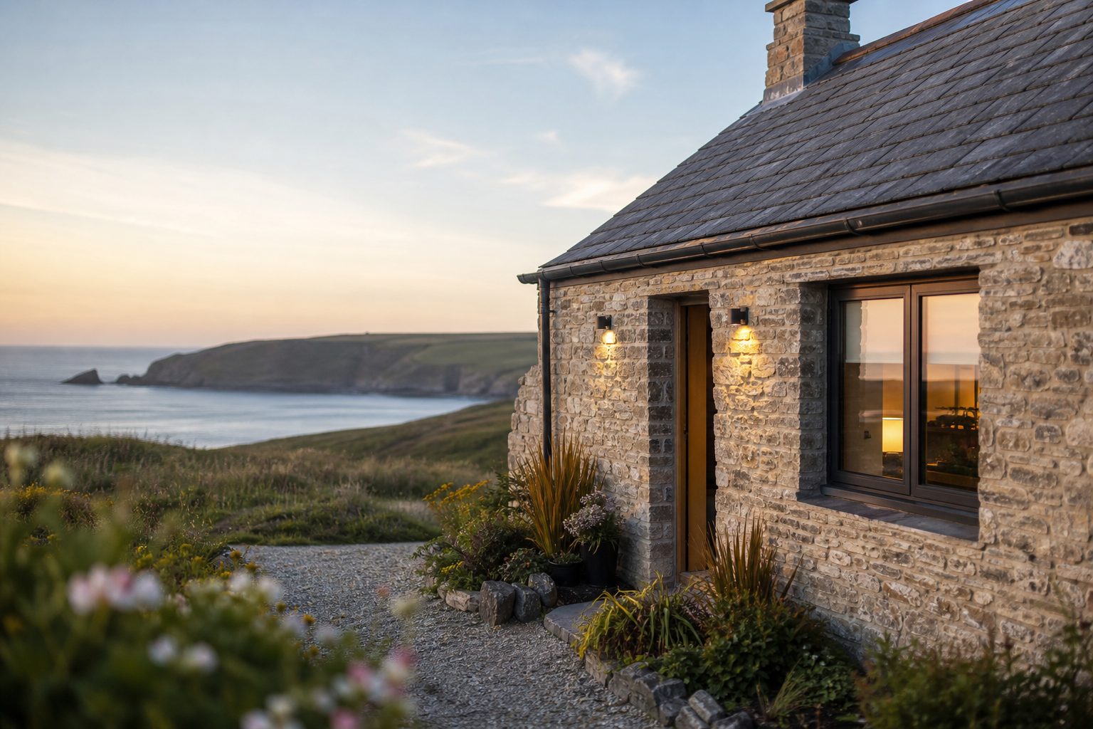 Stone holiday cottage in Gwynedd between guest changeovers